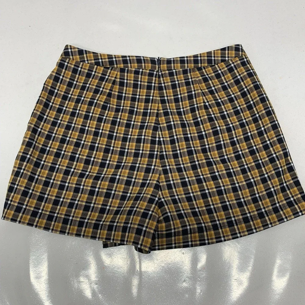 Aeropostale Plaid Y2K Mini‎ Skort Skirt Medium Retro Preppy School Travel Beach